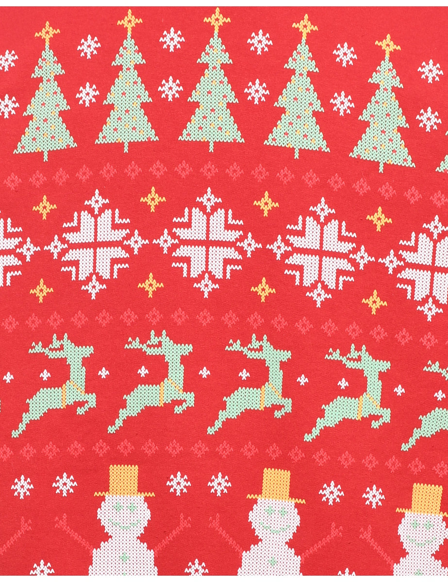 Festive Season Christmas Sweatshirt - M