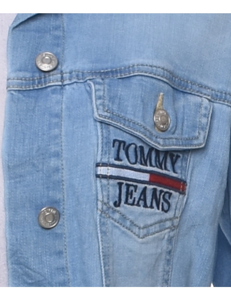 Cropped Denim Jacket - M