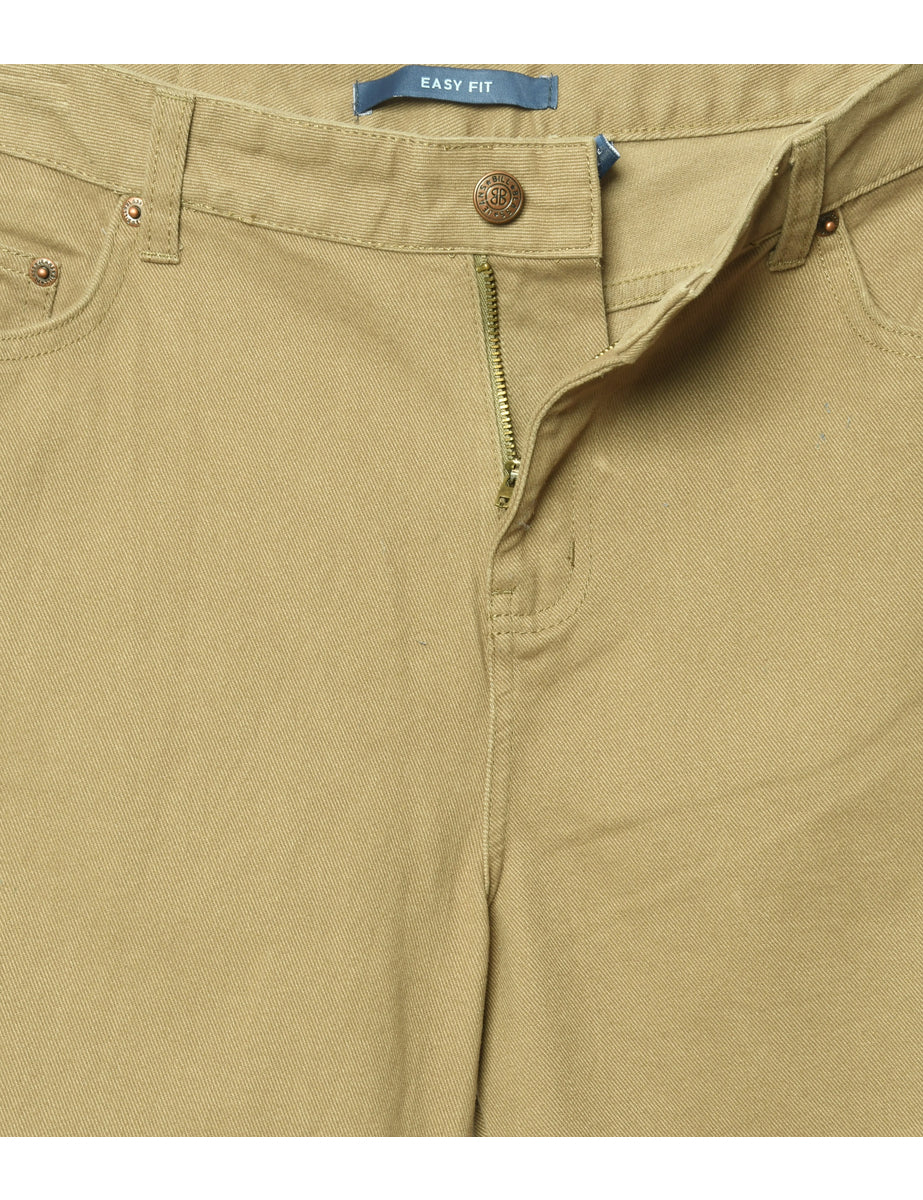 Brown Bill Blass Straight Fit Jeans - W36 L31