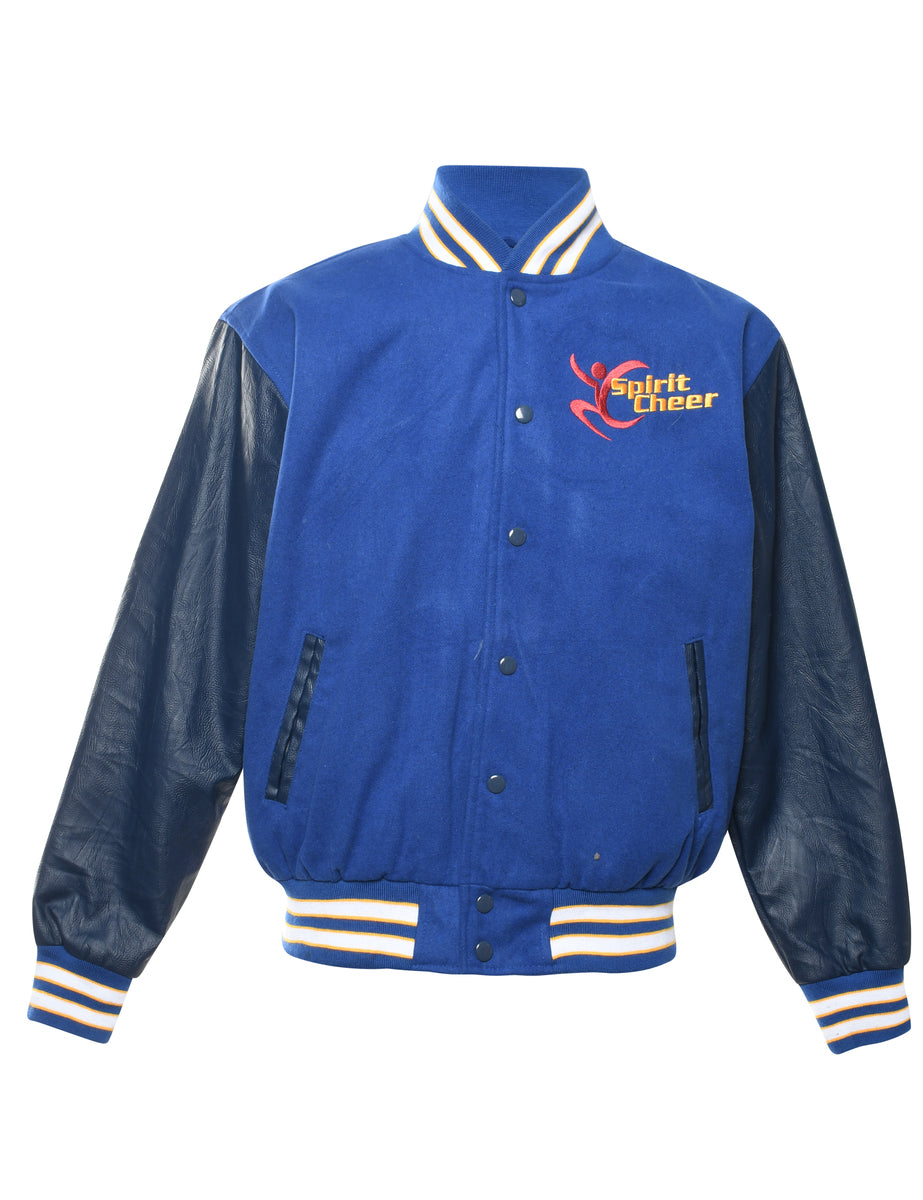 Popper Front Team Jacket - M