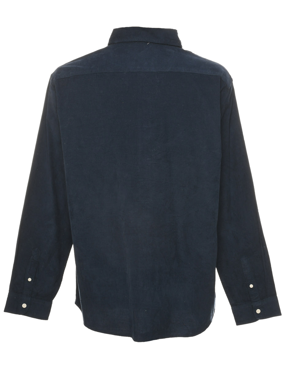 Corduroy Navy Shirt - XL