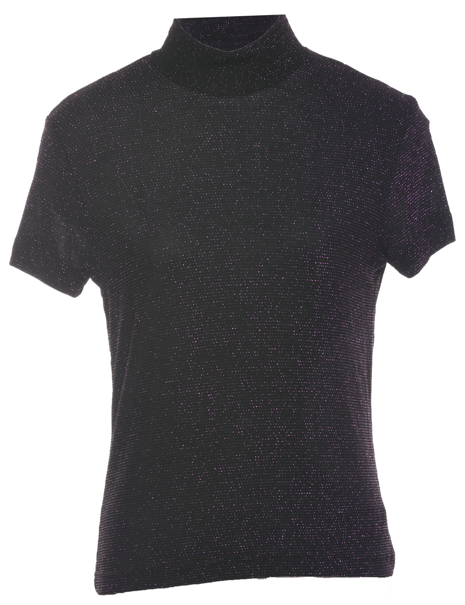 Purple Evening Top - S