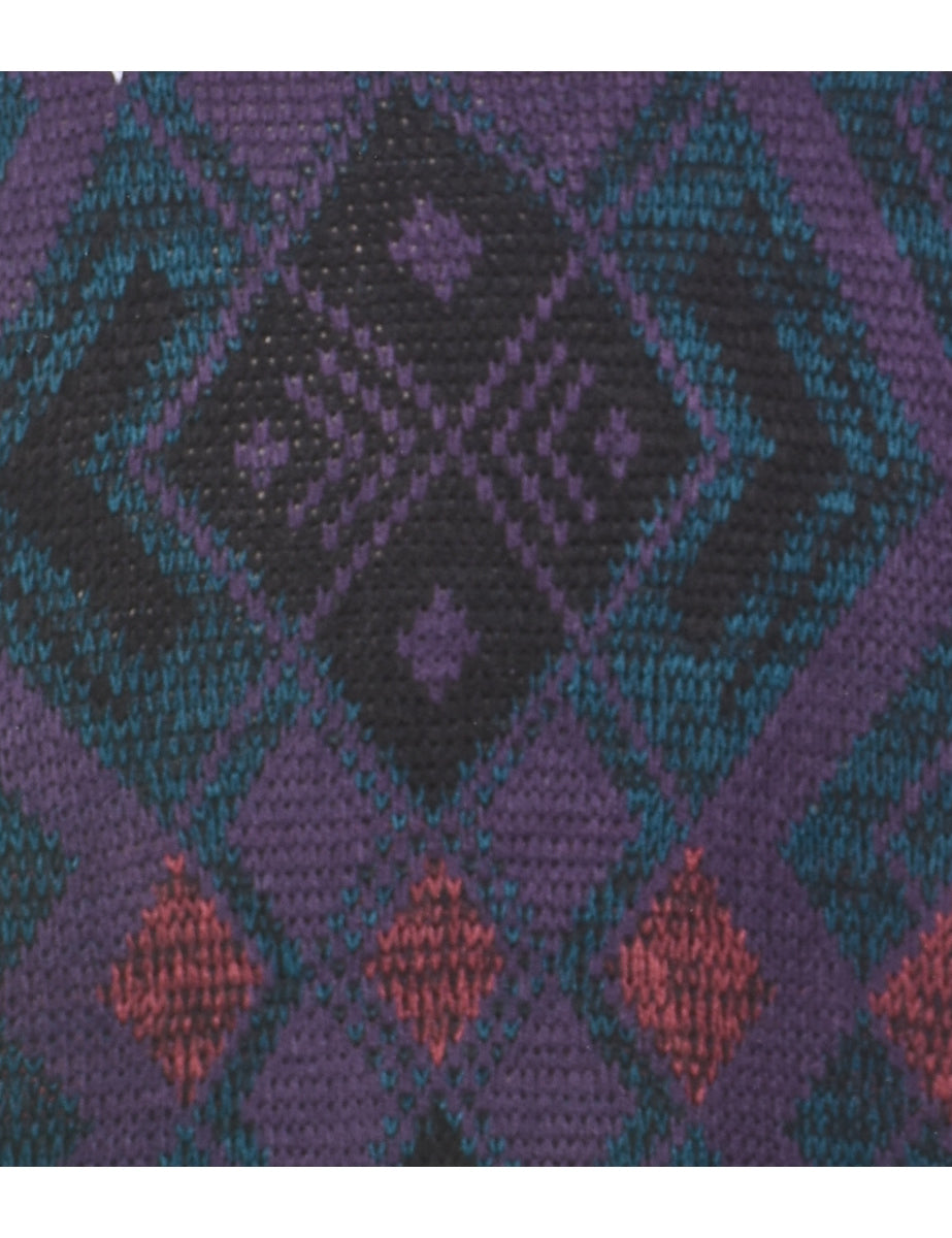 Geometric Pattern Jumper - M