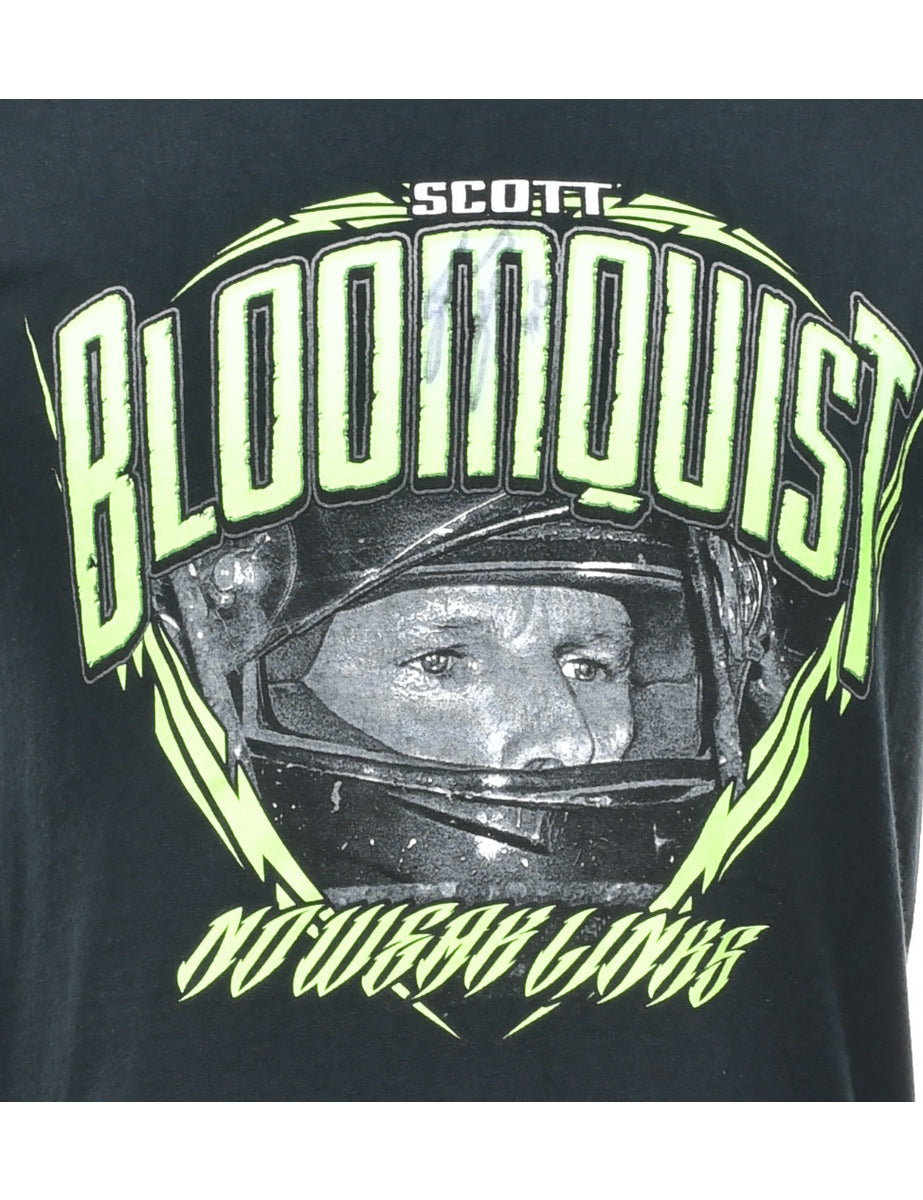 Scott Bloomquist Car Racer T-shirt - S
