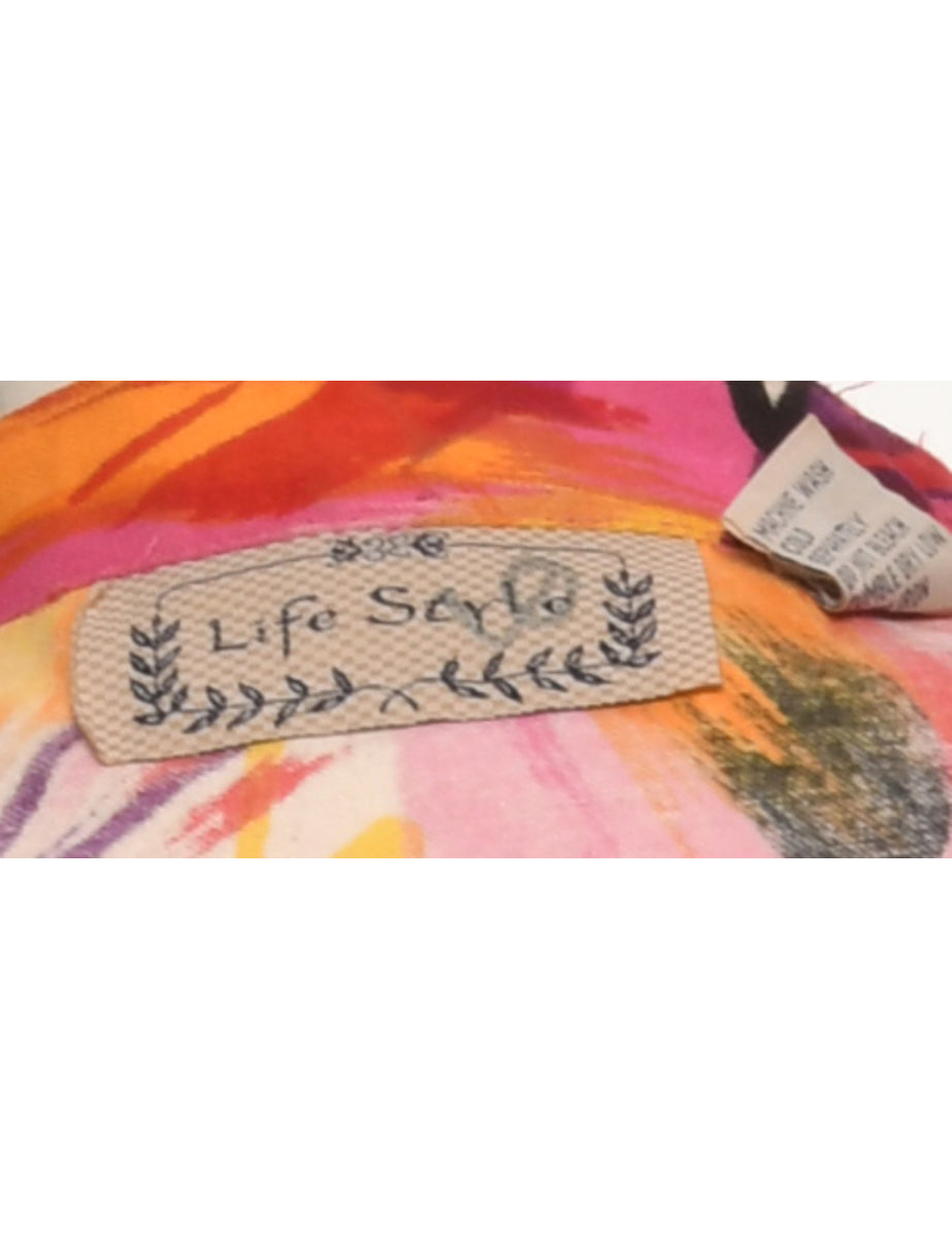 Printed Vintage Jacket - M
