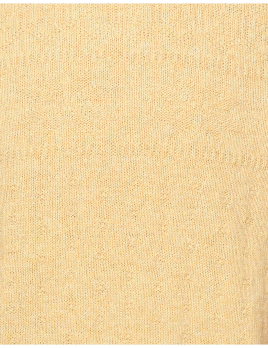 Nordic Pale Yellow Jumper - L