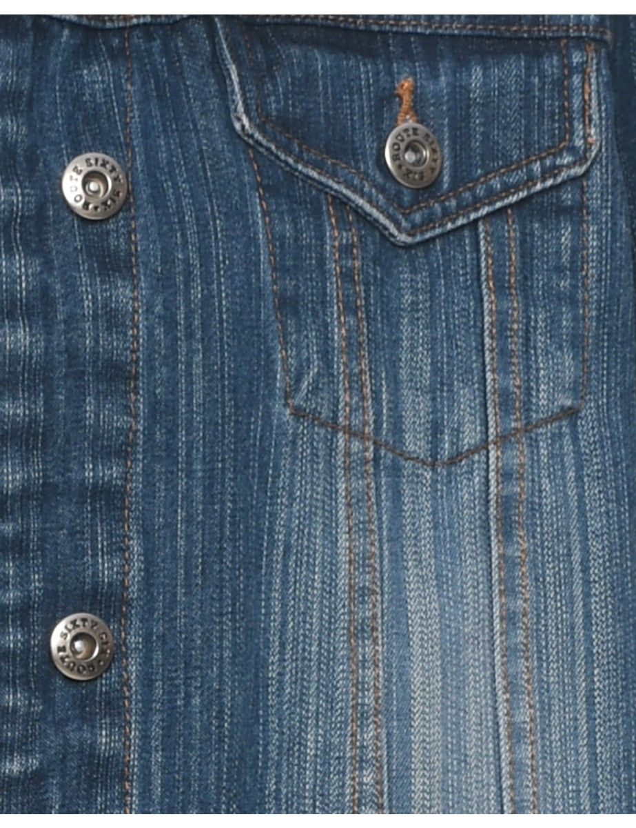 Medium Wash Denim Jacket - XL