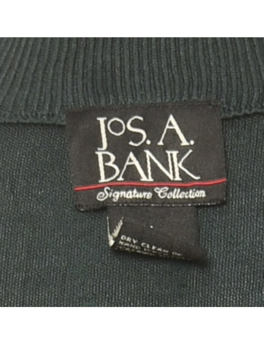 Long Sleeved Dark Green Jumper - XXL