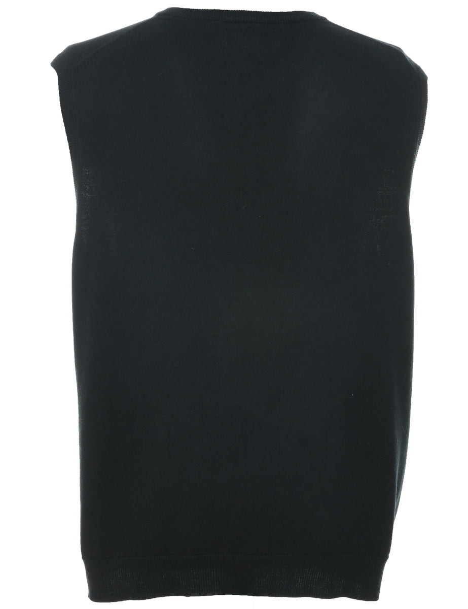Chaps Black Vest - XL