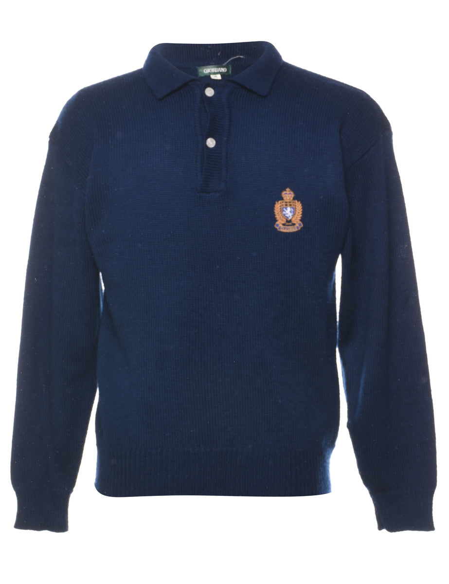 Navy Giordano Jumper - M