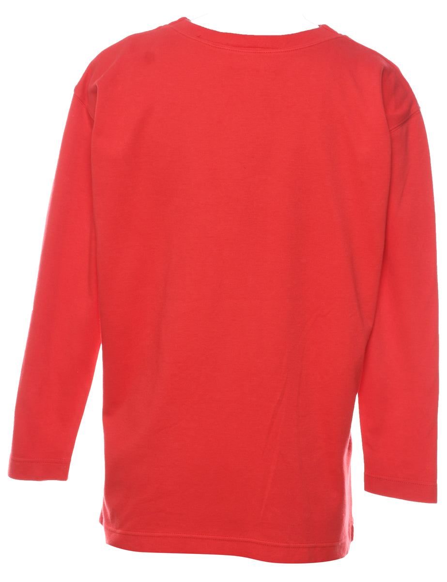 Red Christmas Sweatshirt - S
