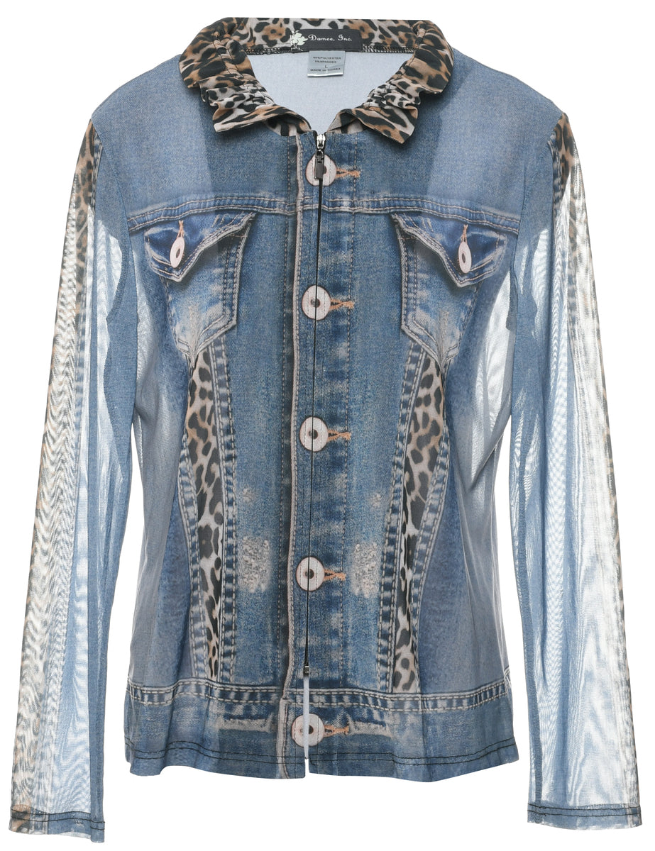 Sheer Effect Jacket - L