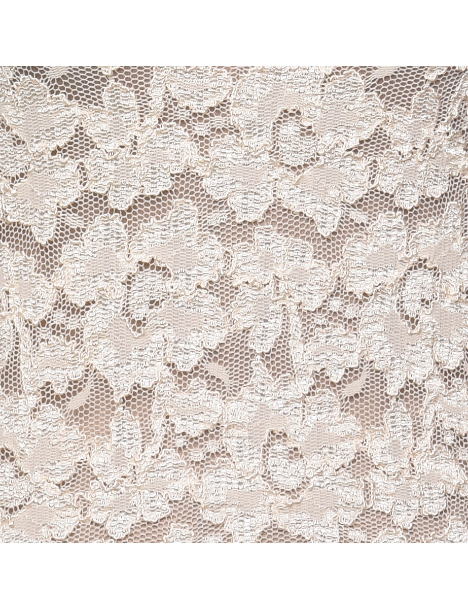 Off-White Lace Top - XS