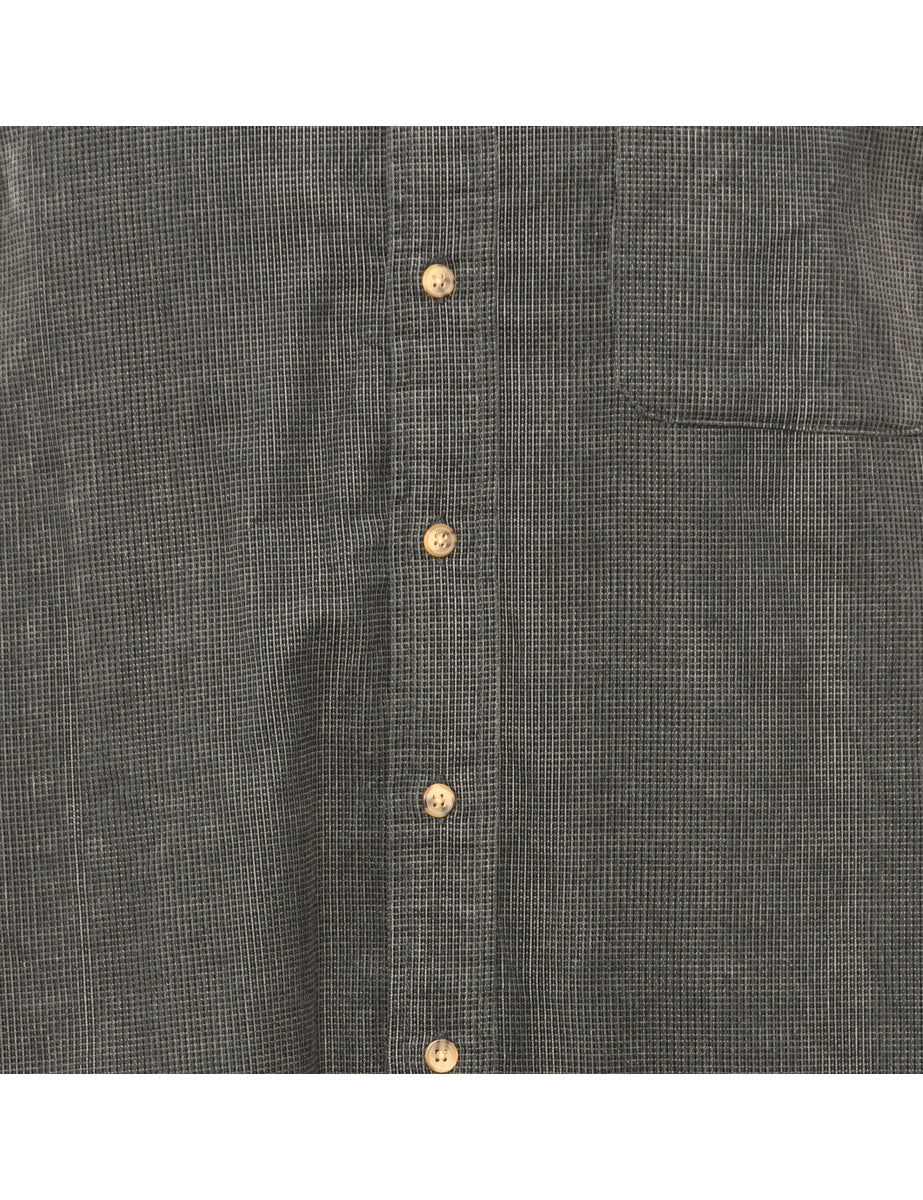Corduroy Dark Grey Shirt - L