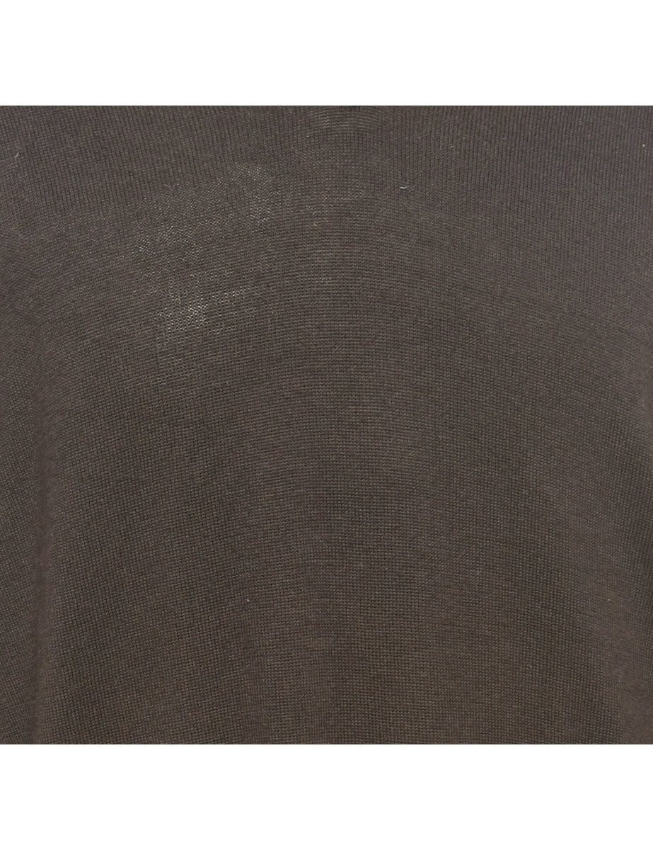 Haggar Black Knit Jumper - M