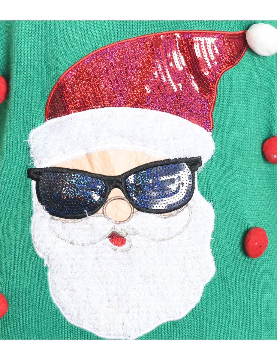 Santa Claus Christmas Jumper - XL