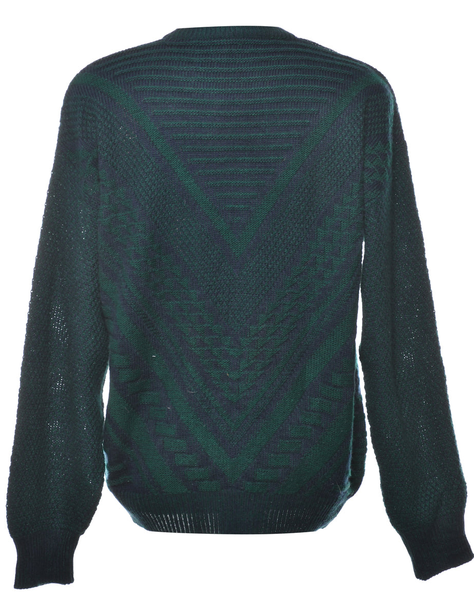 Geometric Pattern Jumper - XL