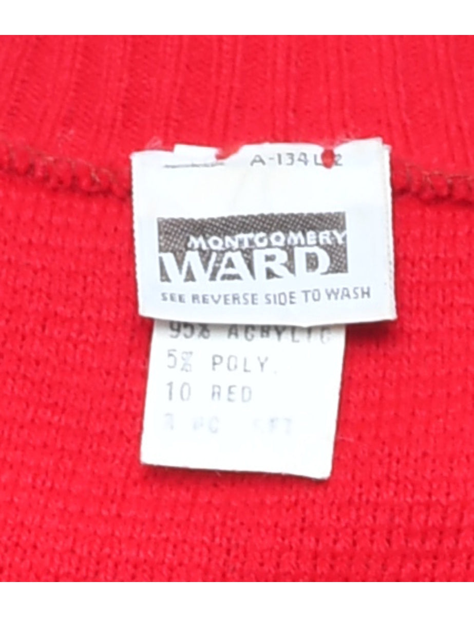 Red Jumper - L