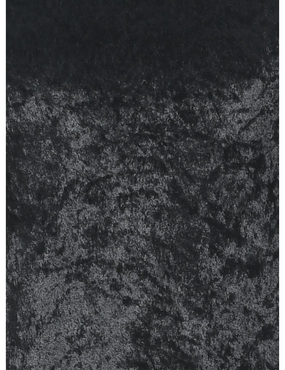 Velvet Fabric Evening Top - S