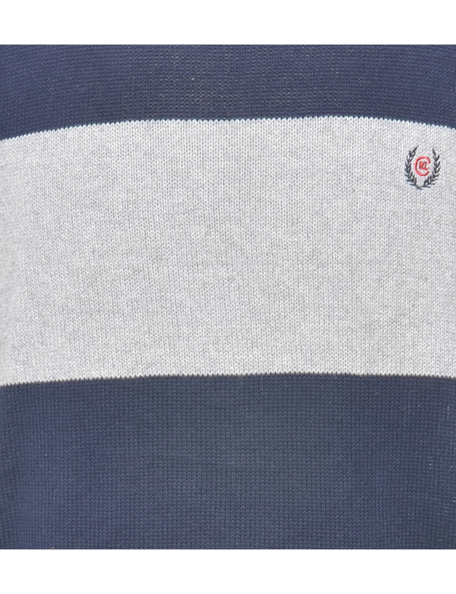 Two Tone Chaps Jumper - XL
