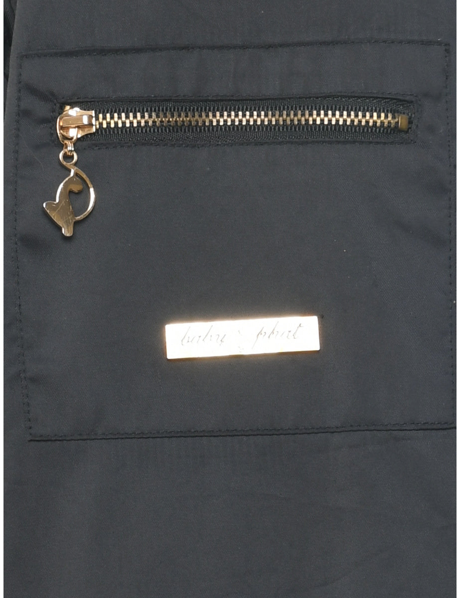 Hooded Puffer Jacket - L