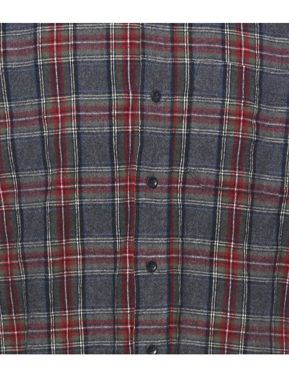 L.L. Bean Checked Shirt - M