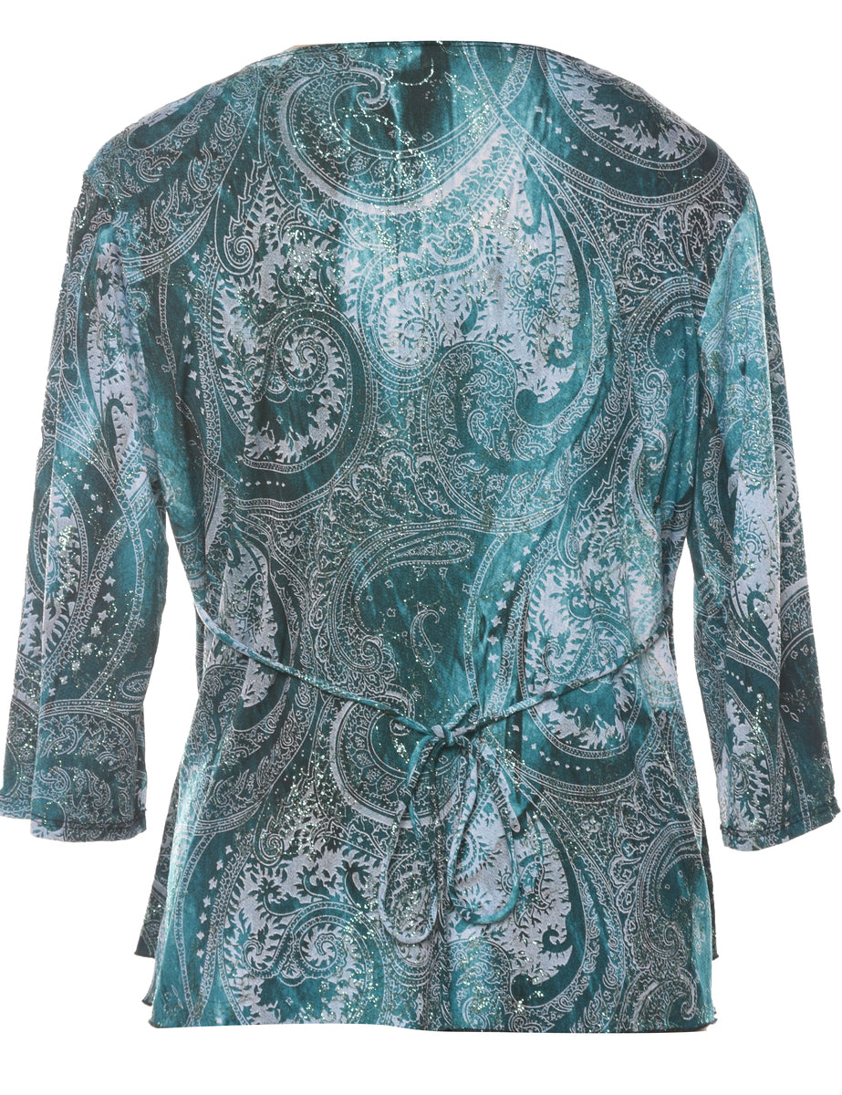 Paisley Evening Top - XL