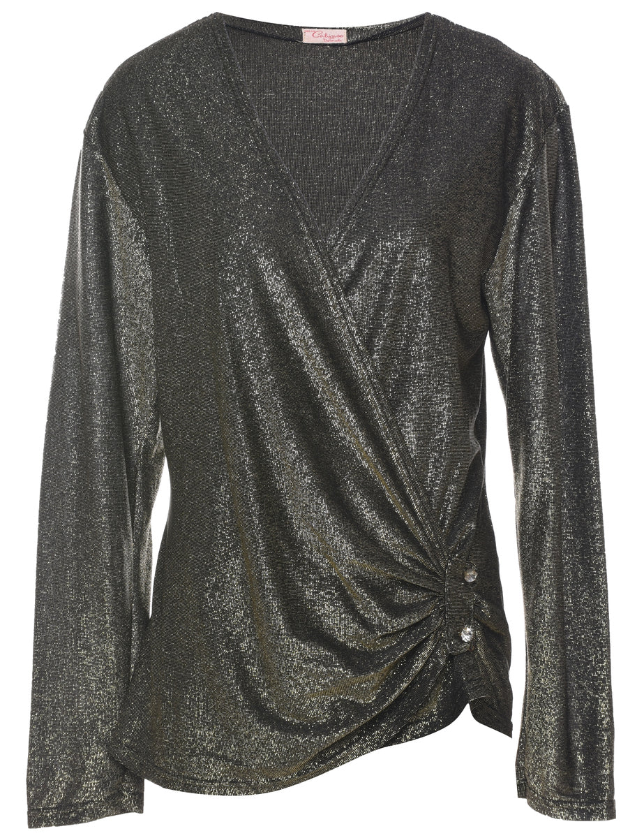 Lurex Evening Top - L