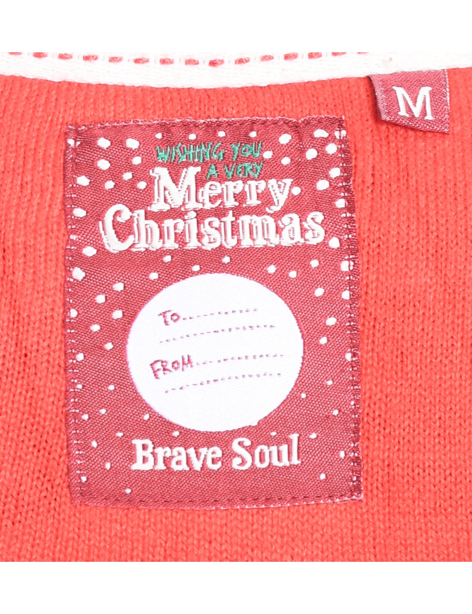Festive Season Christmas Jumper - M