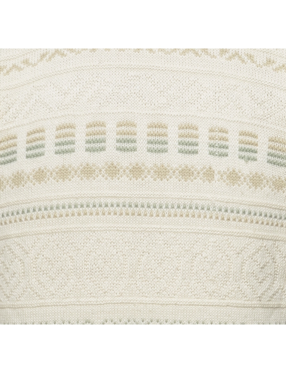 Patterned Jumper - S