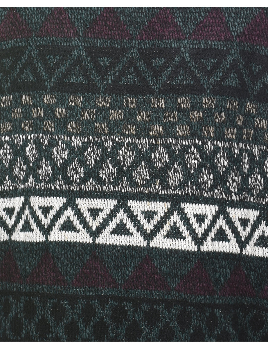 Aztec Print Jumper - XL