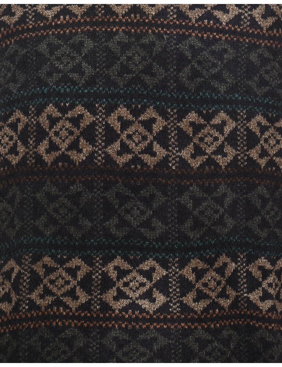 Britches Geometric Pattern Jumper - XL