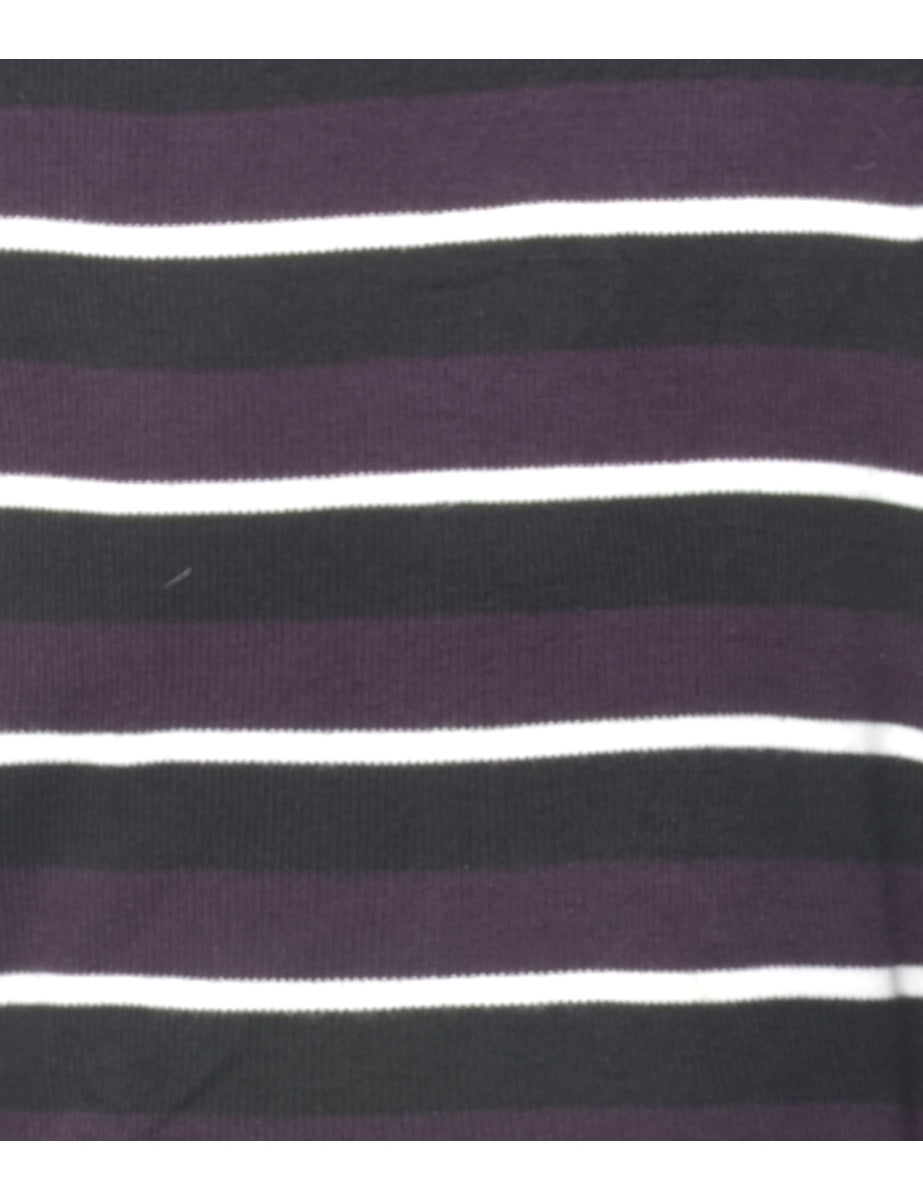 Striped Longsleeve Jumper - L