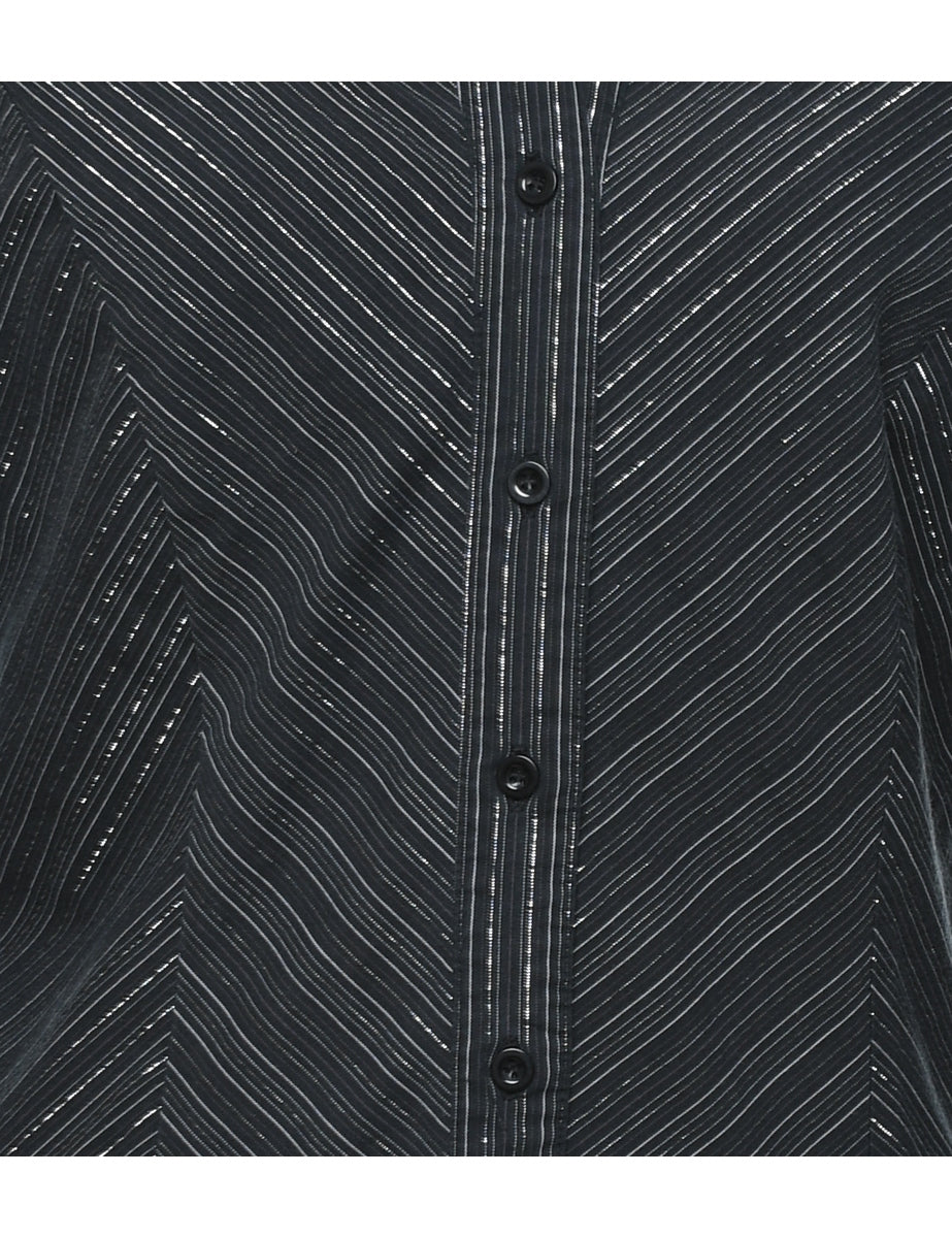 Pinstripes Evening Shirt - M