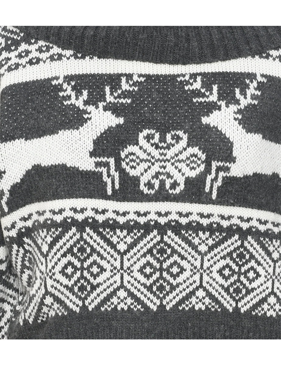 Grey Jumper - L