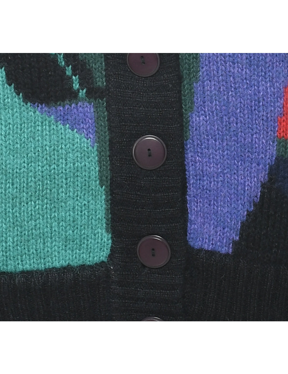 Multi-colour Cardigan - L