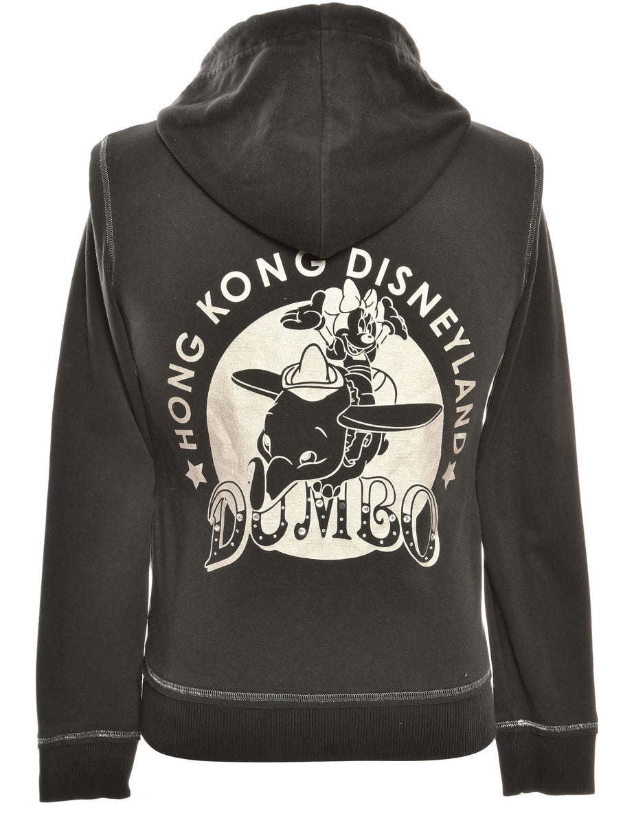 Disney Cartoon Black Sweatshirt - L