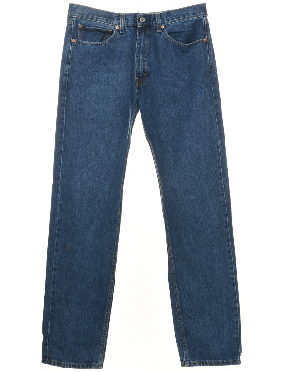 Straight Leg Levis 505 Jeans - W34 L36
