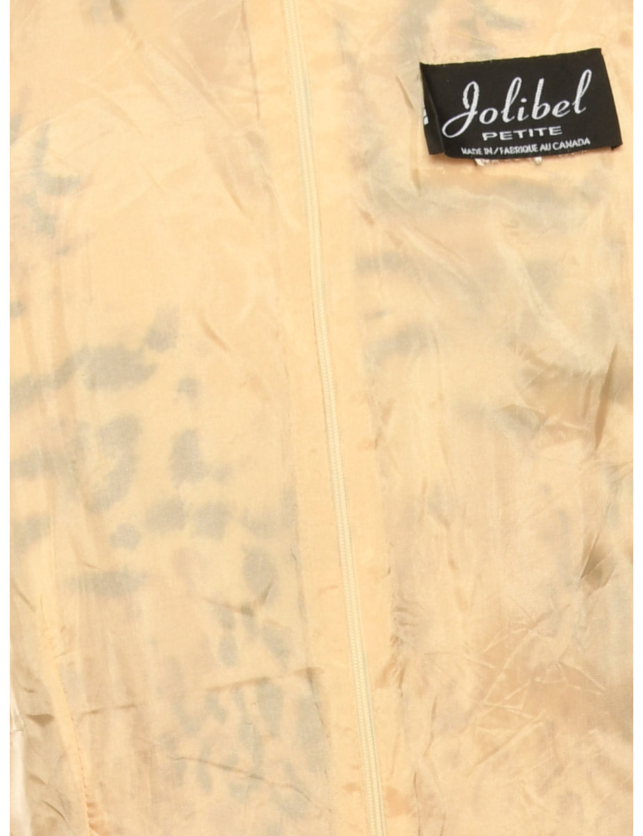 Animal Print Day Dress - L