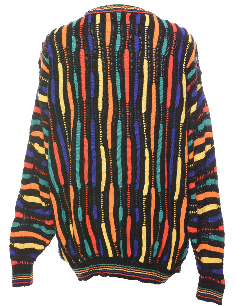 Multi-colour Patterned Jumper - XL