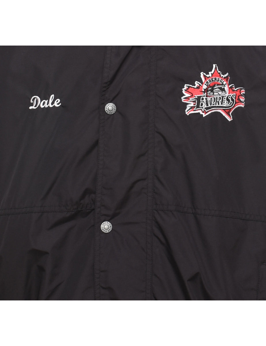 Red & Black Ingersoll Express Nylon Jacket - L