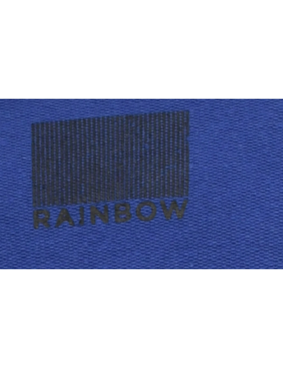 New York Blue Printed Sweatshirt - M