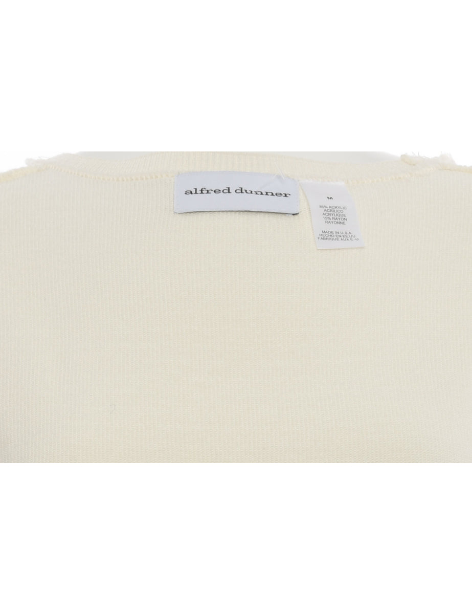 White Jumper - M