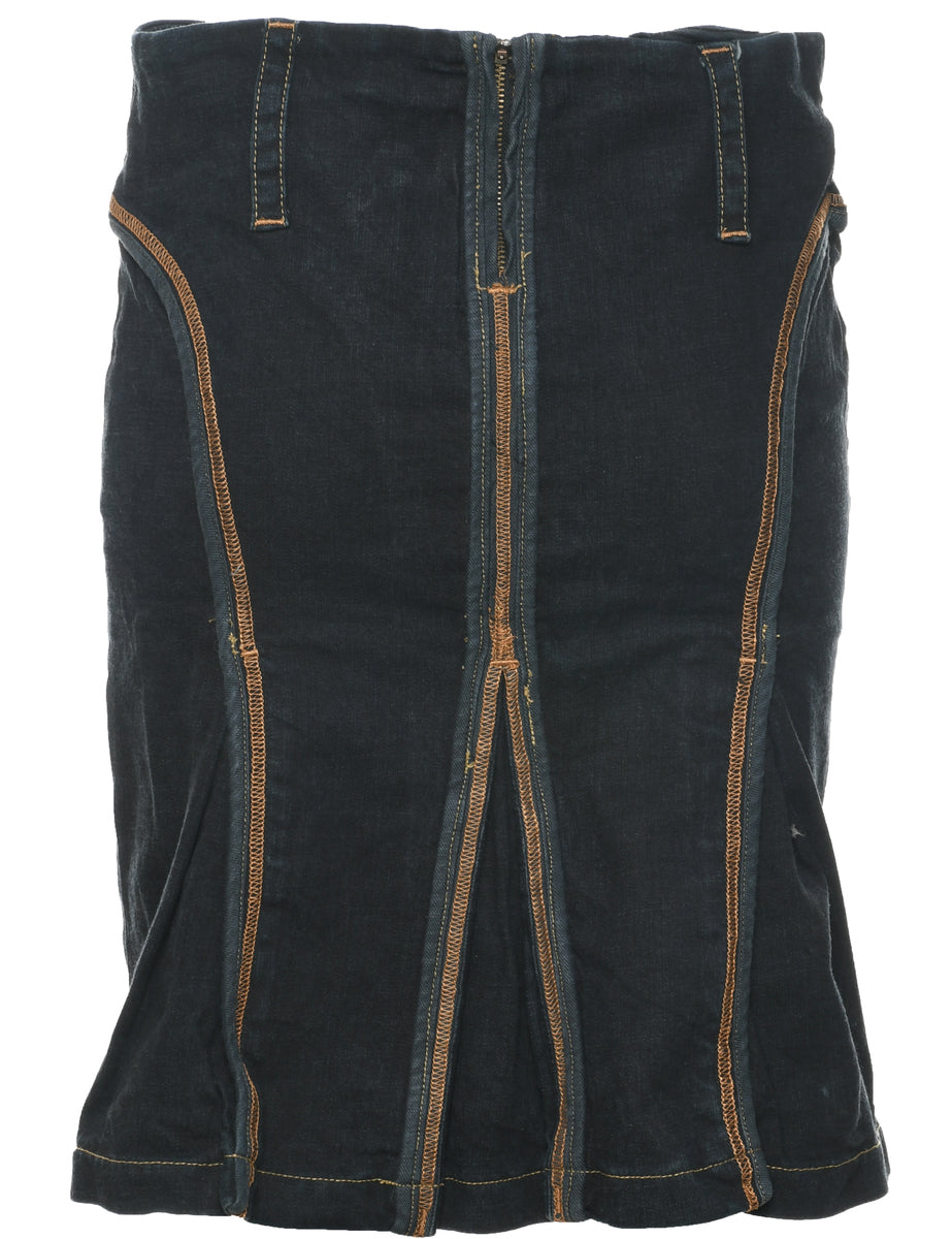 Body-con Denim Skirt - M