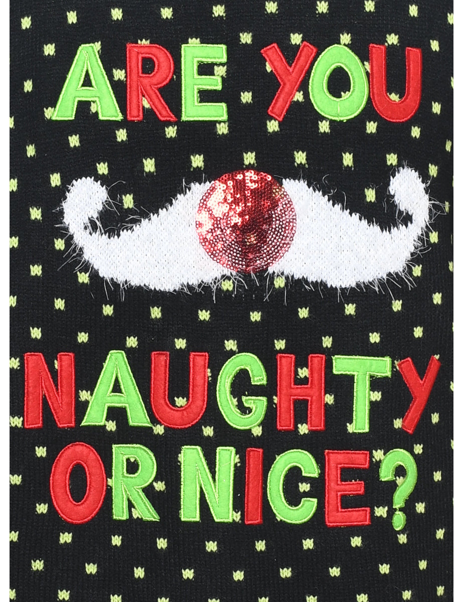 Festive Season Christmas Jumper - L