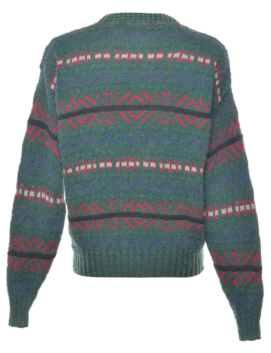 Dark Green Jumper - M