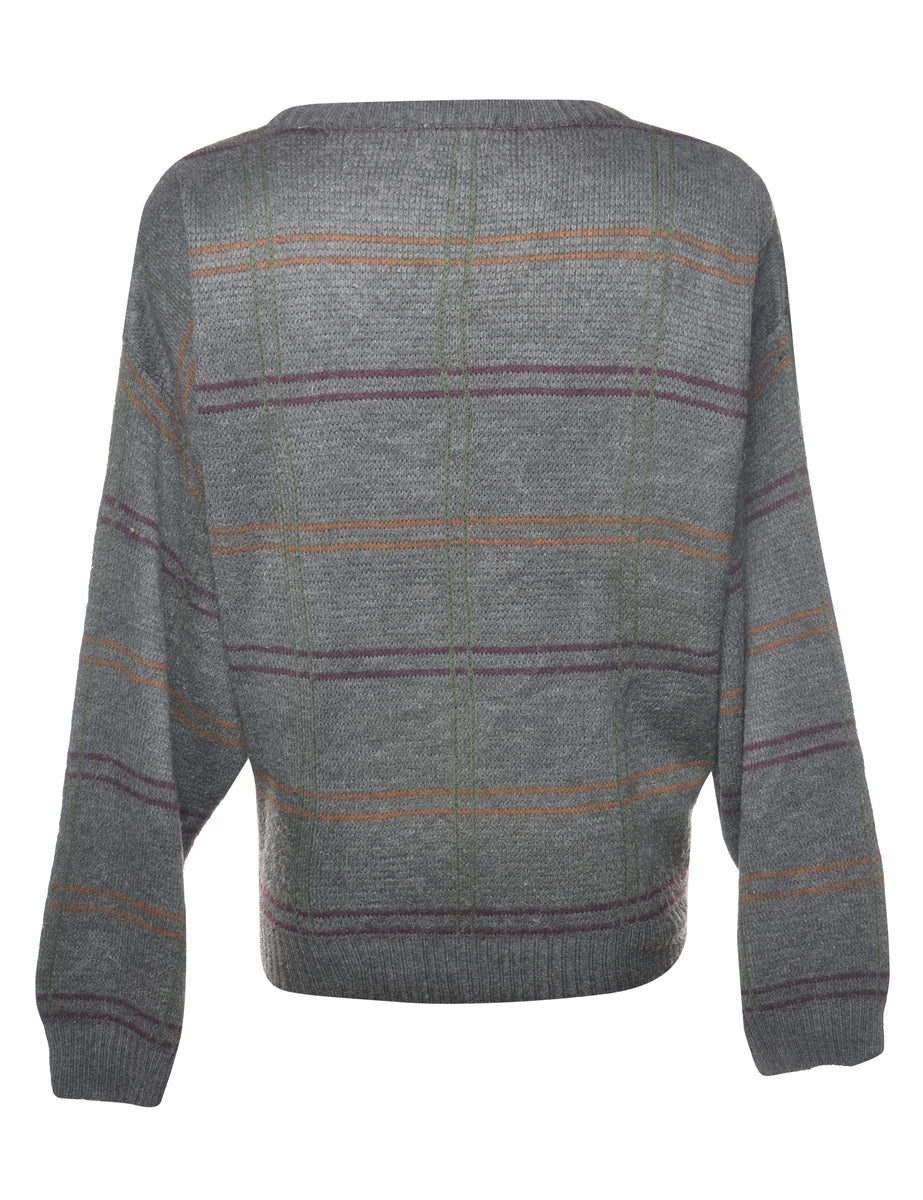 Van Heusen Striped Jumper - L