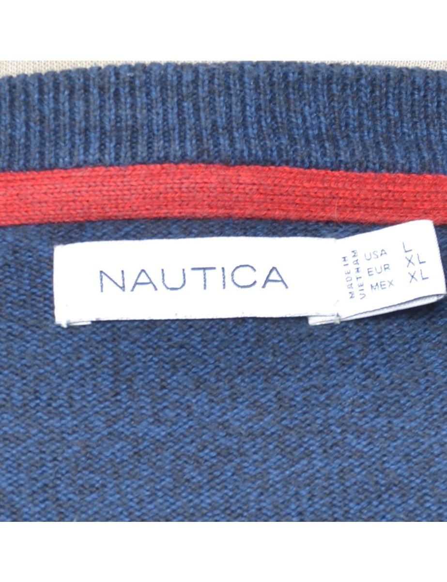 Nautica Navy Jumper - L