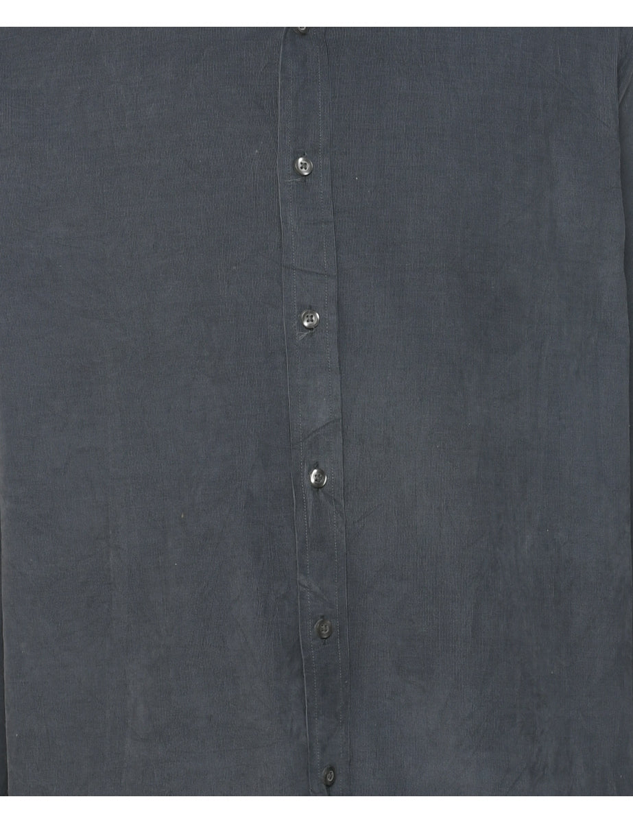 Dark Grey Corduroy Shirt - L