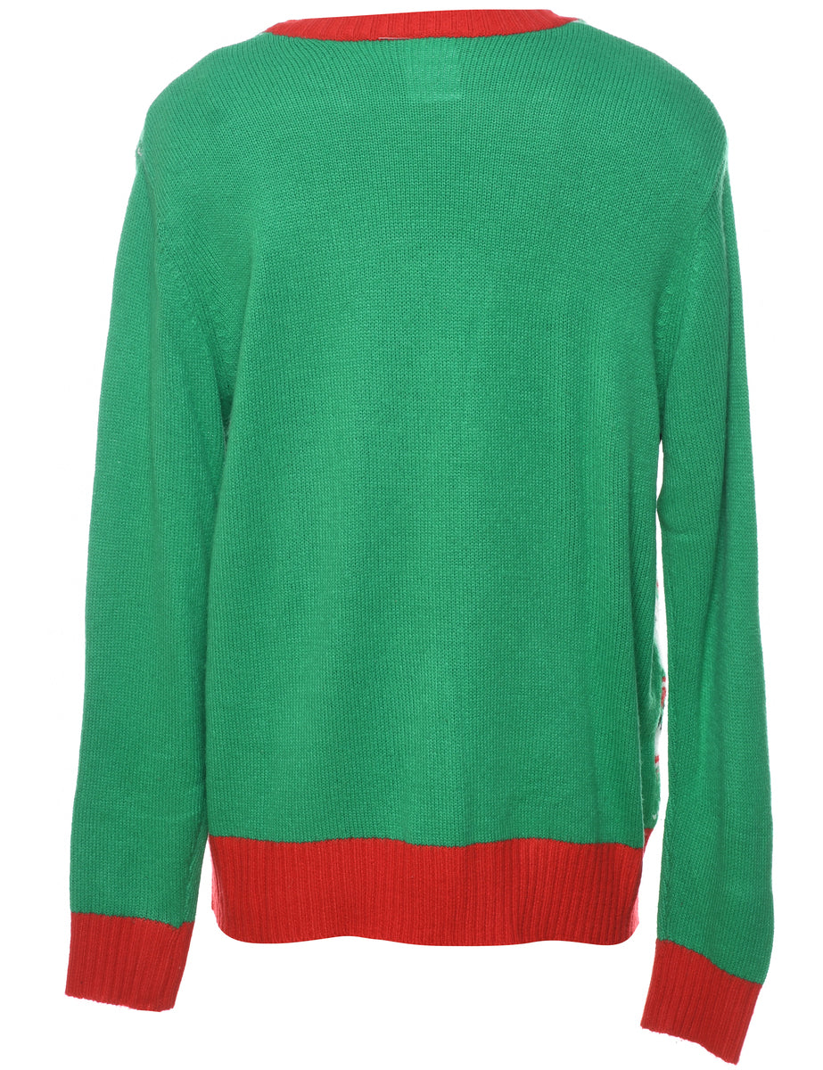 Festive Season Christmas Jumper - M